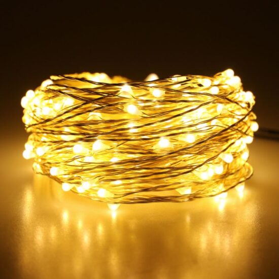 300L LED COPPER 30Μ ΜΕ ΜΕΤΑΣΧ/ΣΤΗ IP44 ΘΕΡΜΟ ΦΩΣ 30M